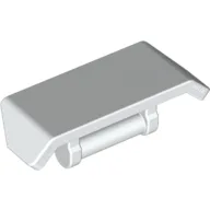 Spoiler 2 x 4 with Handle [Plain] / White