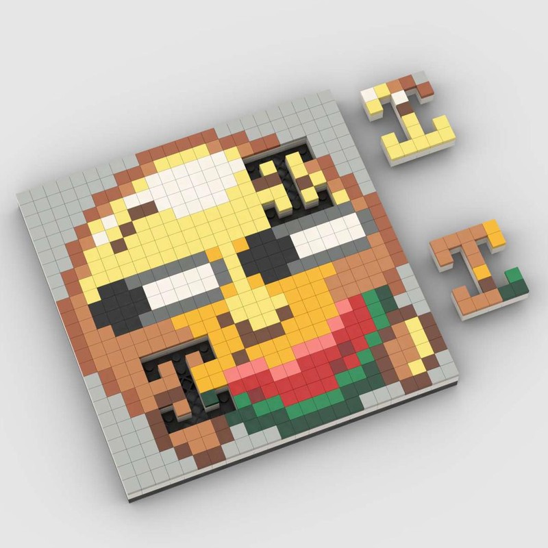 Lego Puzzle Tessellation:H 5x6 size 24x24