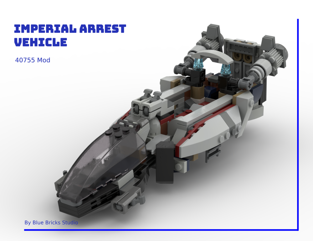 Lego Imperial Arrest Vehicle-40755 alternate build