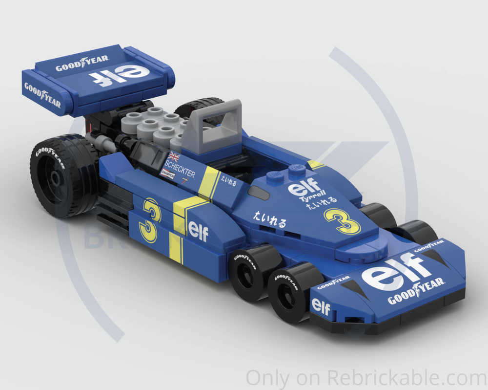 Lego F1 Tyrrell P34
