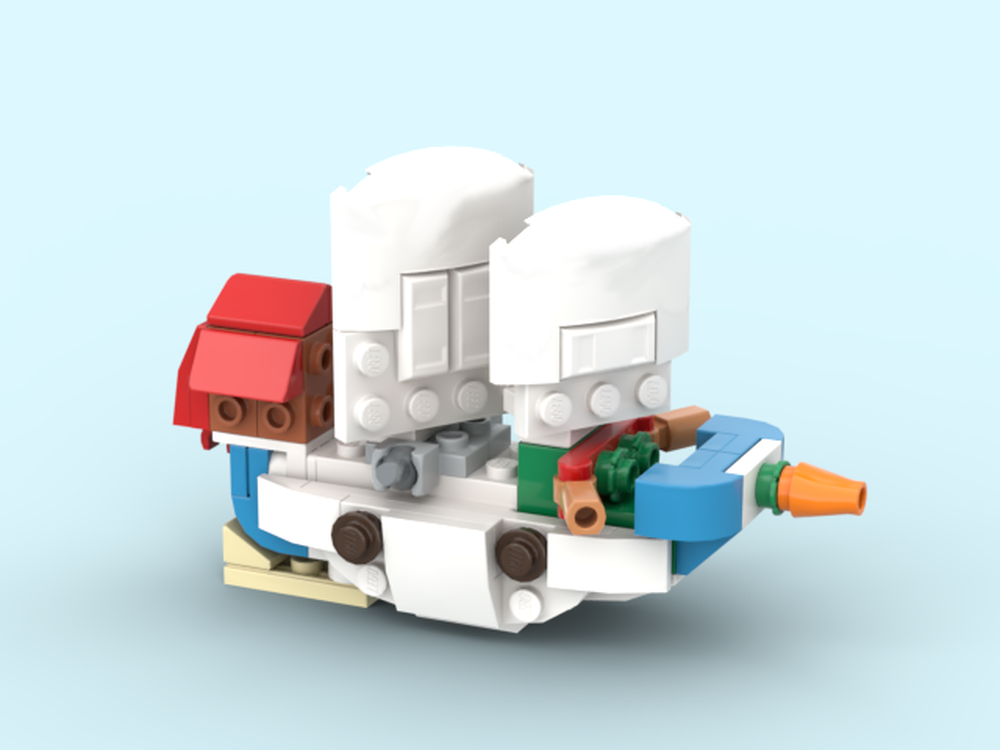 Lego Carrot Cannon Boat - 30645
