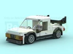 Simple White Car 1 Year Celebration