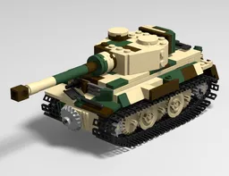 Lego easy Tiger Tank