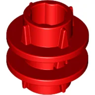 Technic Driving Ring 2L, 4 Ridges / Red