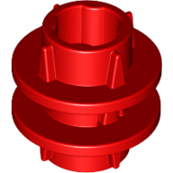 Lego Technic Driving Ring 2L, 4 Ridges / Red