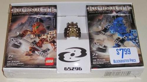 Lego Hewkii and Hahli Twin Pack with Gold Avohkii