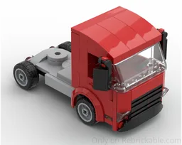 Cargo truck (red)