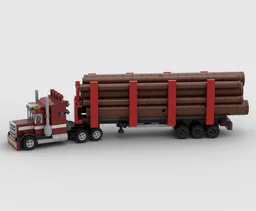 Mini Semi-Trailer - Timber Haulage