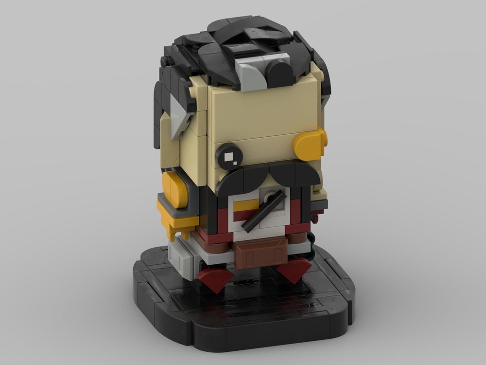 Lego Fuse from Apex Legends in LEGO Brickheadz