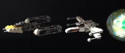Mini X-Wing and Y-Wing