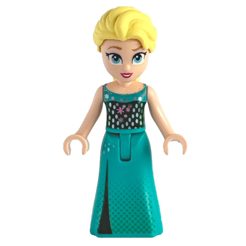 Lego Elsa - Dark Turquoise Dress