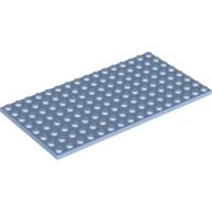 Lego Plate 8 x 16 / Bright Light Blue