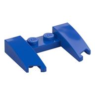 Lego Brick Wedged, Curved 3 x 4 x 2/3 Cutout / Blue