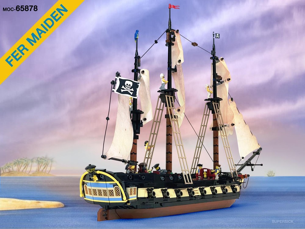 Lego Fer Maiden Privateer Frigate