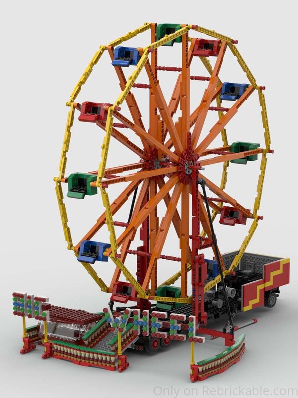 Lego Fairground Ferris Wheel