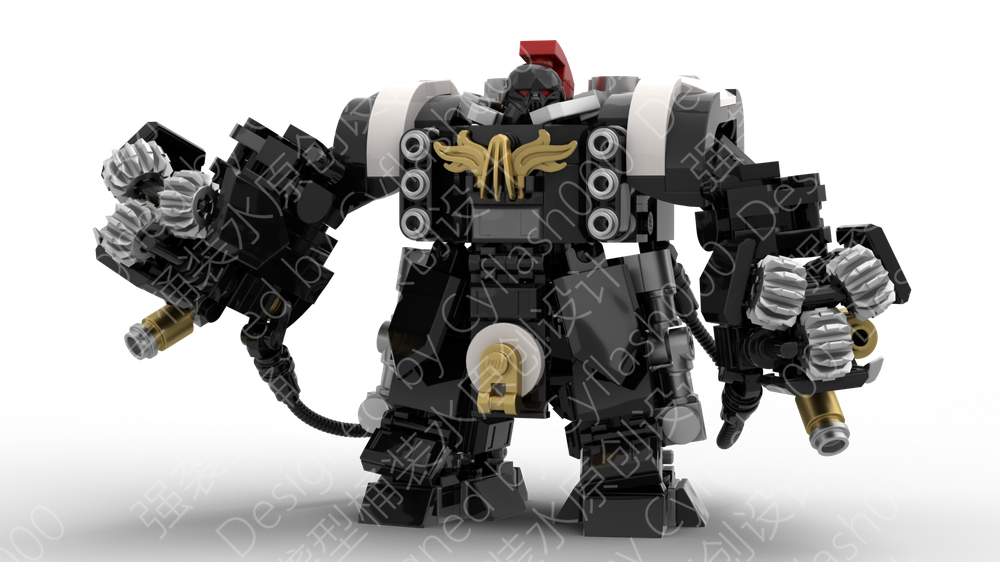 Lego Space Marine Centurion from Warhammer 40K