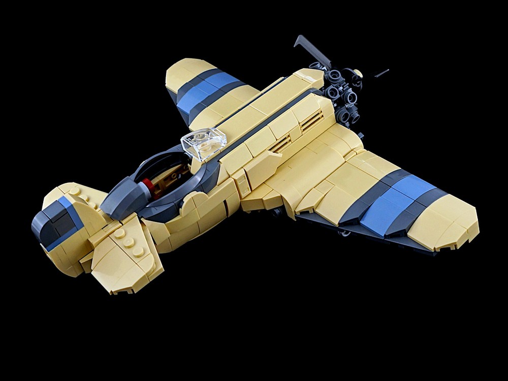Lego Dessert Fox aircraft / plane
