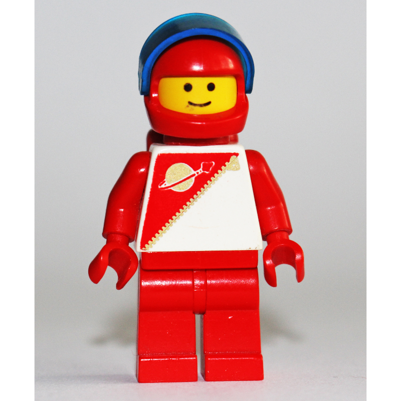 Lego Futuron Spaceman, Red with Airtanks and Dark Blue Visor