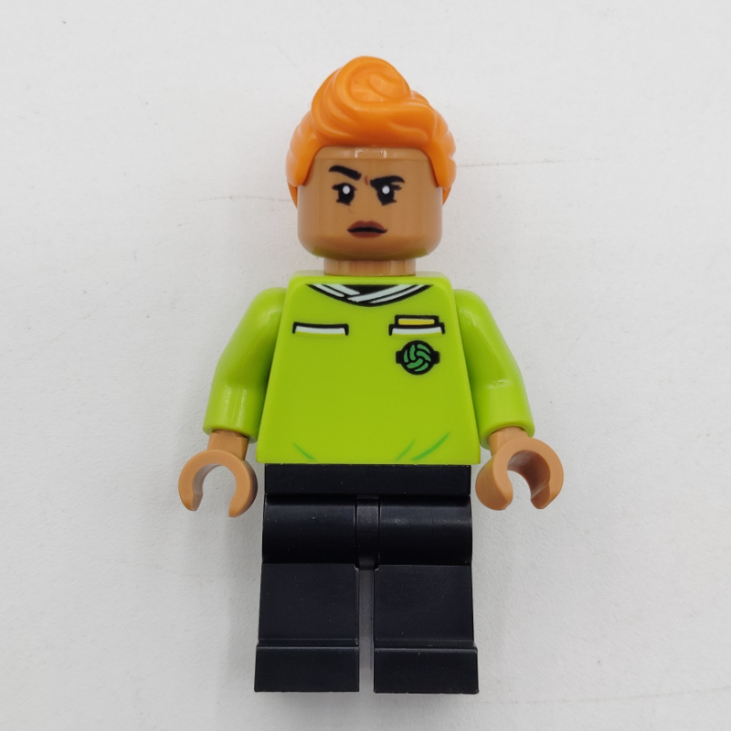 Lego Soccer Referee, Lime Jersey