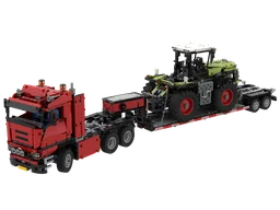 Big Red Truck Trailer