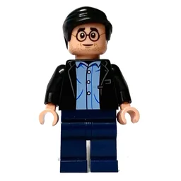 Harry Potter, Adult, Black Jacket, Dark Blue Legs