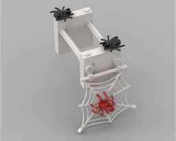 Suspendable spider Halloween