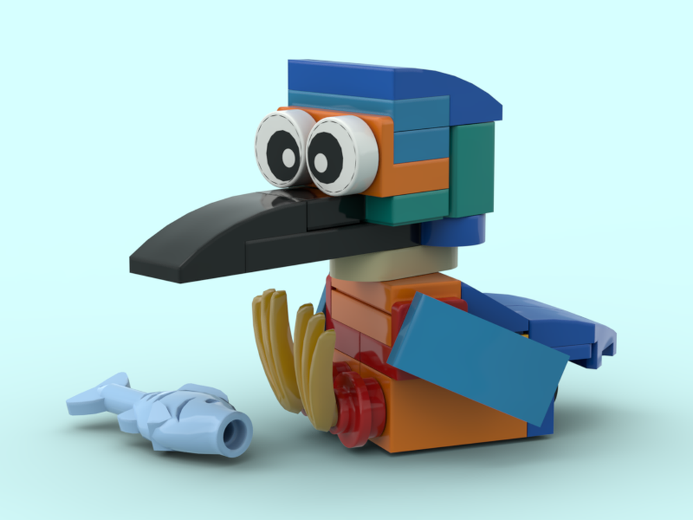 Lego Funny Birds: Kingfisher