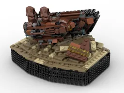 Jawa's Speeder v2 (with base and stand, separate instructions)