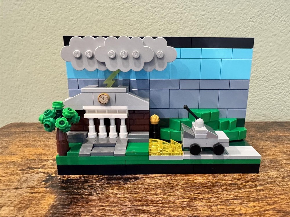 Lego Hill Valley "Postcard"