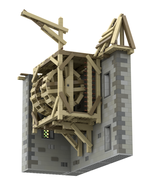 Lego Medieval crane (used as tea cooker)