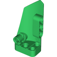 Lego Technic Panel Fairing # 4 Small Smooth Long, Side B / Green