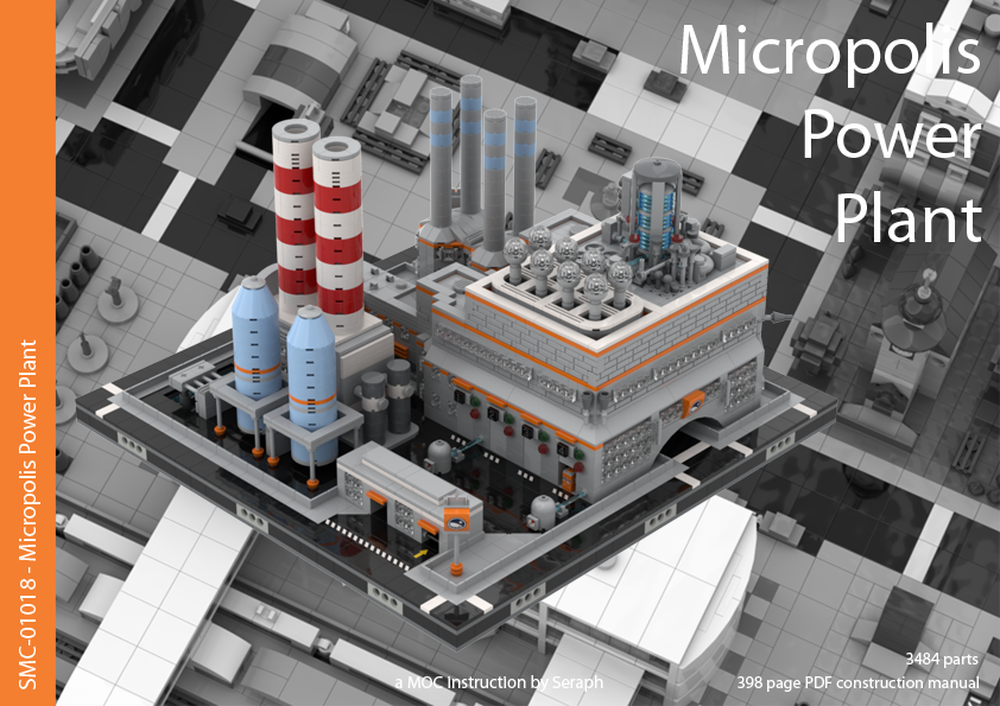 Lego Micropolis Power Plant