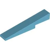 Brick Sloped 1 x 6 x 1 with 1 x 2 x 1/3 Cutout / Medium Azure