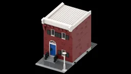 Modular Brick Rowhome 1