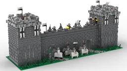 Lego Castle MOC Bastion of Teutonic Order