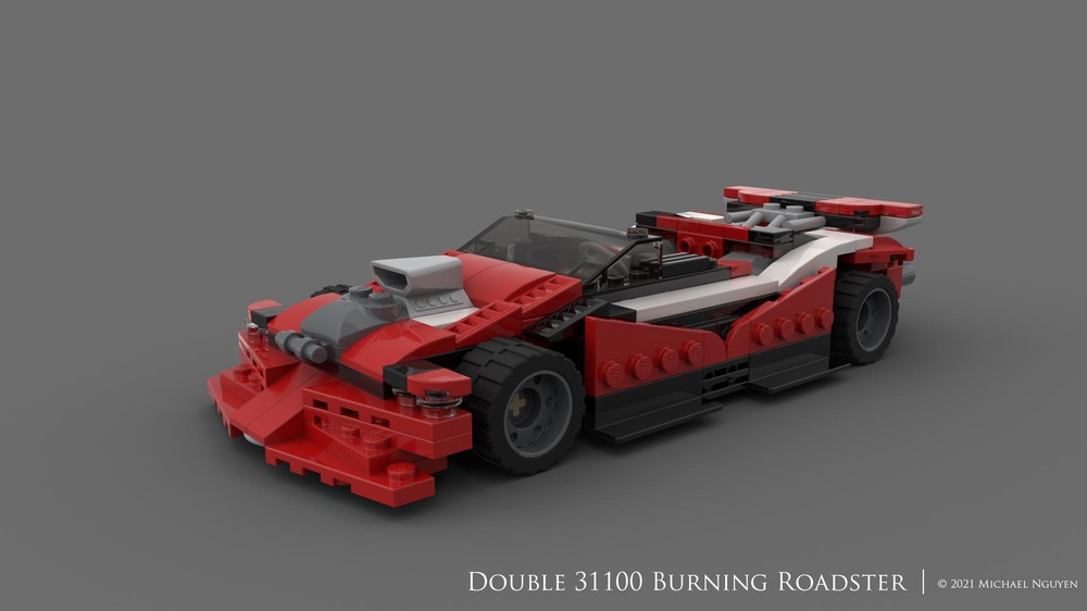 Lego Double 31100 : Burning Roadster