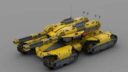 Mammoth Tank MKII (Mammut Panzer MKII) (SBrick)