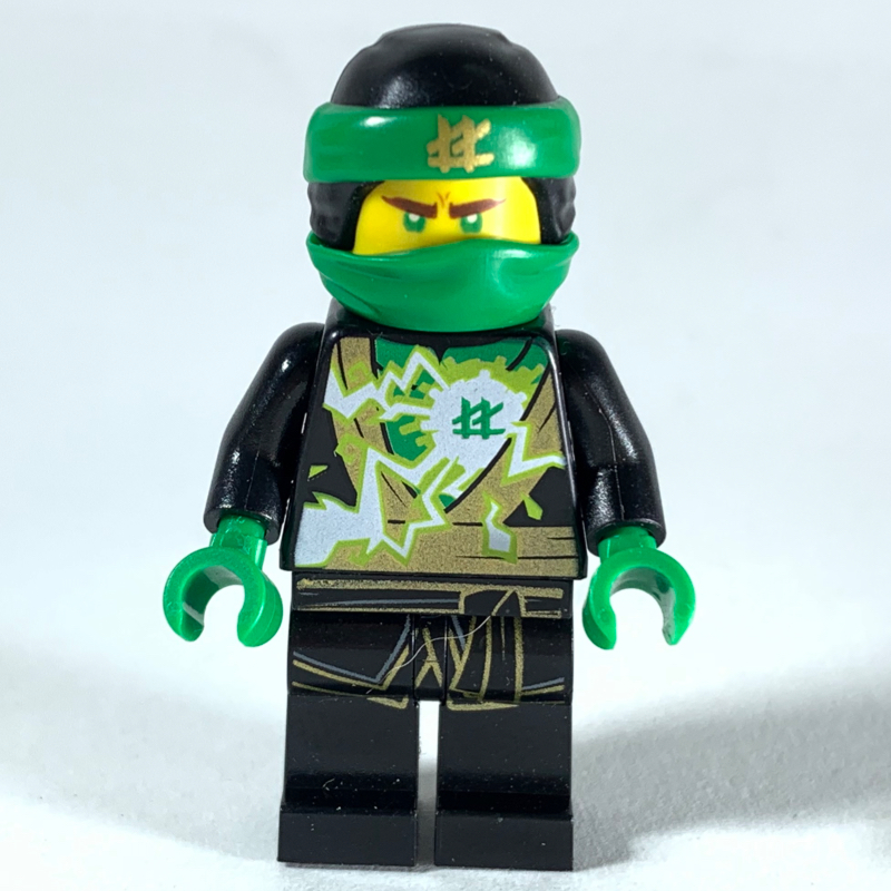 Lego Lloyd in Spinjitzu Masters Outfit (Sons of Garmadon)