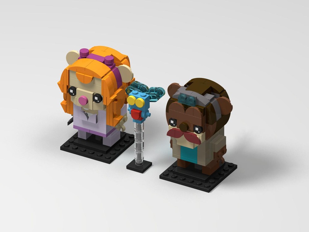 Lego Rescue Rangers Brickheadz: Gadget, Monterery Jack and Zipper
