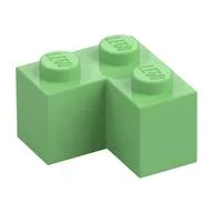 Brick 2 x 2 Corner / Medium Green