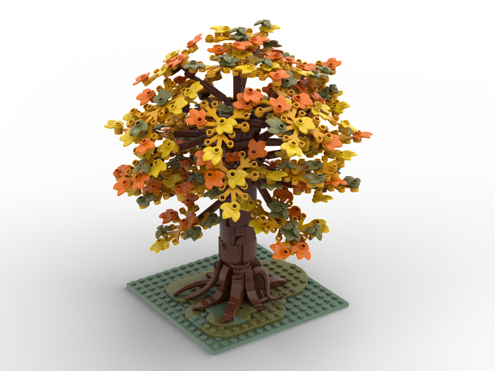 Lego Large Fall Tree