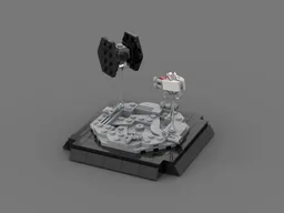 Micro Battle over 2nd Death Star