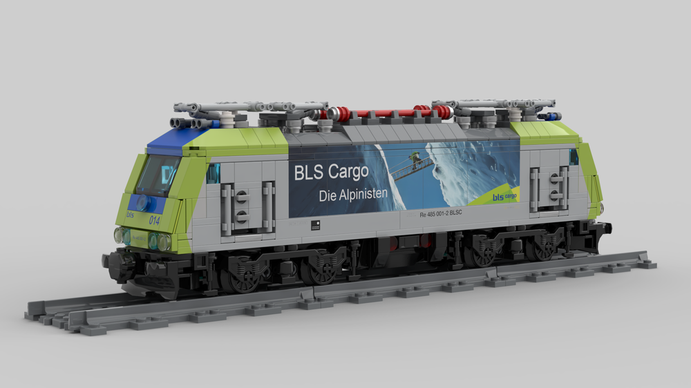 Lego Cargo Electric Locomotive with livery