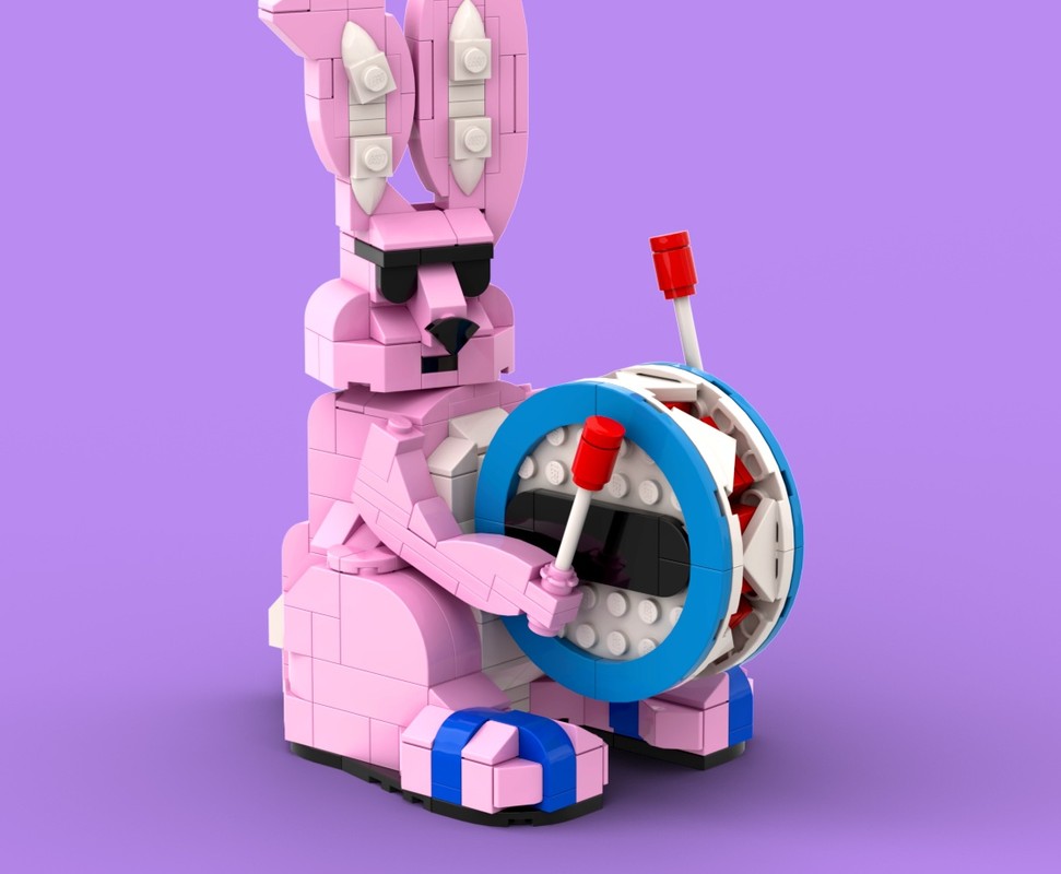 Lego Go Go Pink Bunny