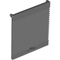 Lego Door 1 x 4 x 4 Lift / Dark Bluish Gray