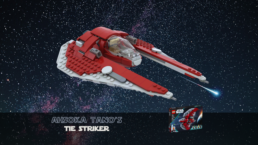 Lego Ahsoka Tano's Tie Striker - 75362 alternative build