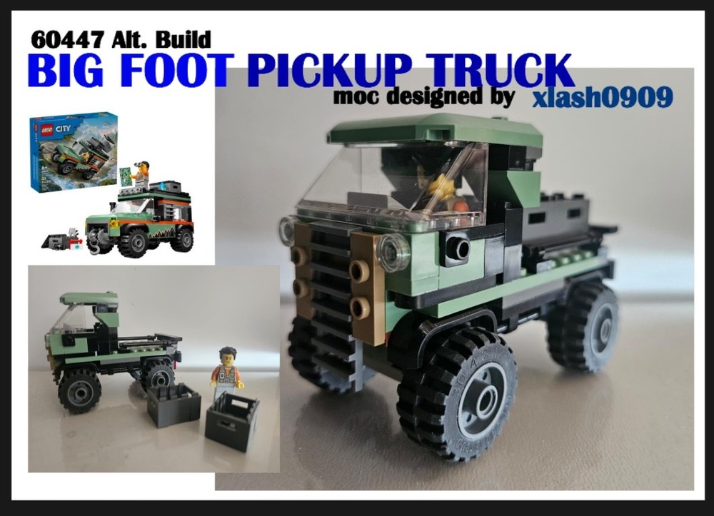 Lego 60447 BIG FOOT PICKUP TRUCK