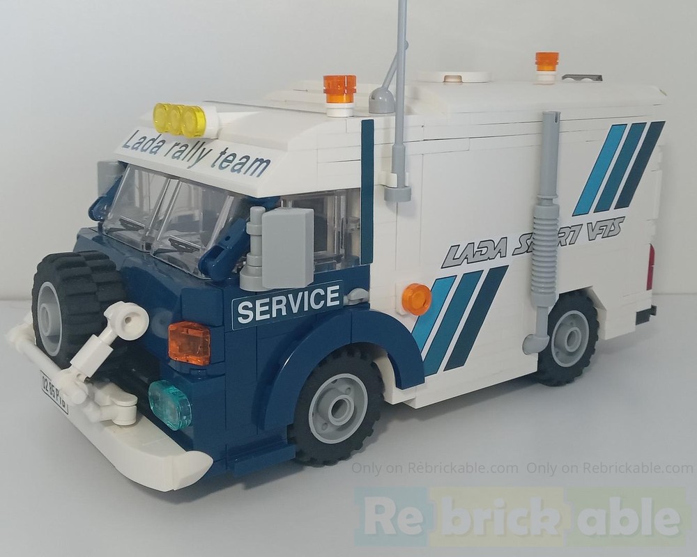 Lego Avia A21F Lada Rally Service