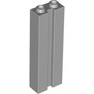 Brick Special 1 x 2 x 5 with Groove / Light Bluish Gray