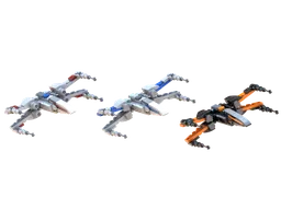 Micro X-Wings: T-65, T-70